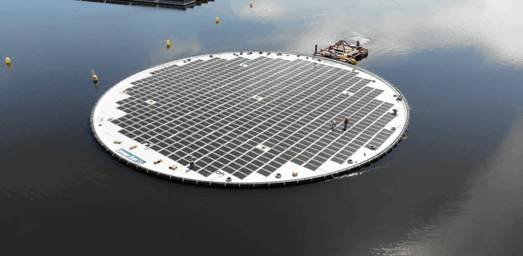 The Sierra Brava project showcases Ocean Sun’s innovative and highly competitive single ring floating solar technology deployed on a freshwater reservoir in Spain.